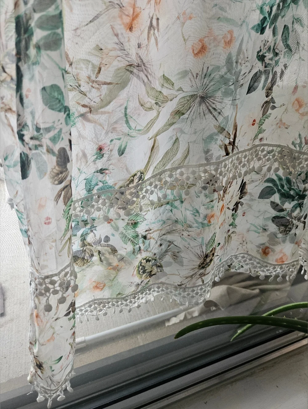 Bellambra, Made In Italy, Silk Floral Fringe Dress, Medium, 21ptp - Picture 5 of 10